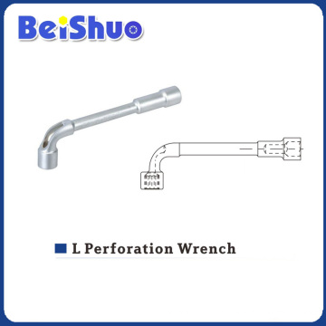 L Perforation Wrench with Hole for Car Repair